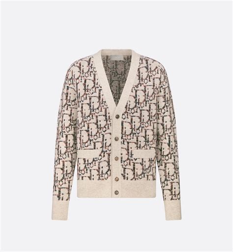 dior cardigan oblique|Dior Oblique Cardigan Multicolor Wool Jacquard .